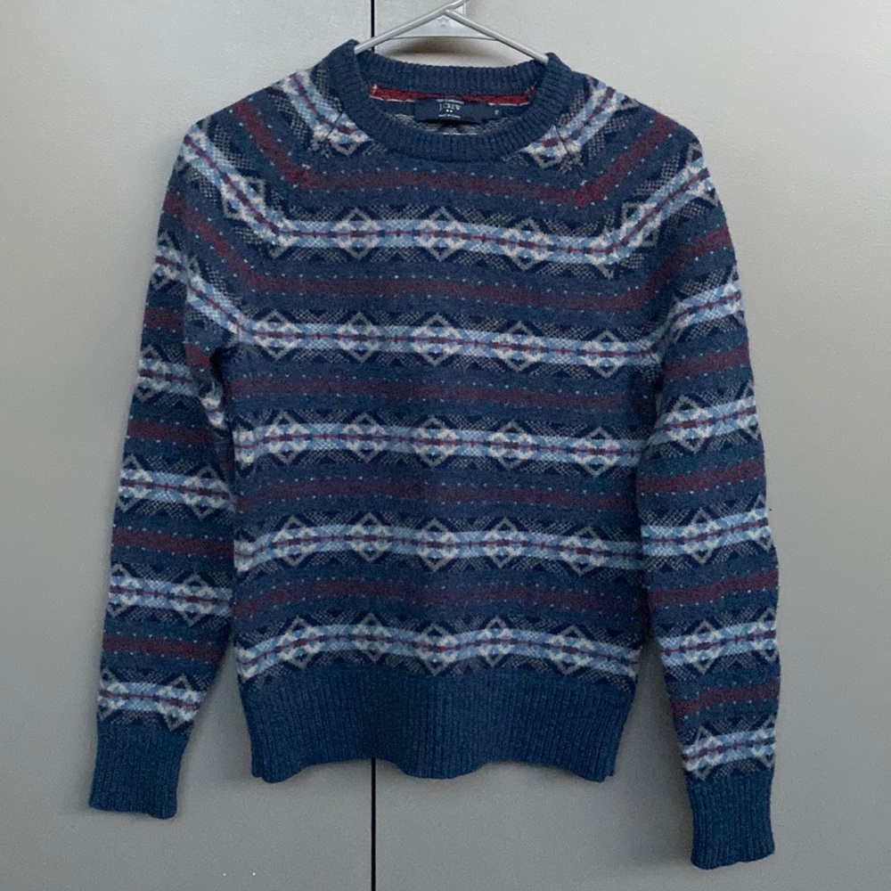 J. Crew 100% Lambswool Sweater